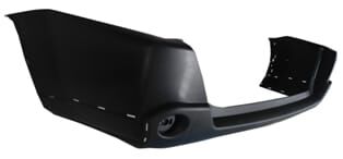 NISSAN X TRAIL- 08/12; ARKA TAMPON (REFLEKTÖR DELİKLİ) (TW)