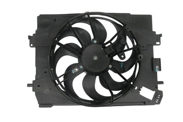 RENAULT CLIO- 4- HB- 16/20; RADYATÖR FAN DAVLUMBAZI KOMPLE 1.5 DCİ 0.9/1.2 (MOTORLU)(8 KANAT)(ORİS)