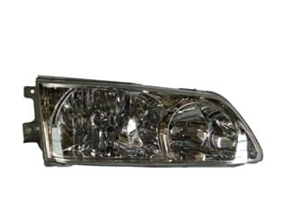 HYUNDAI STAREX- MİNİBÜS- 98/08; FAR LAMBASI SAĞ MANUEL/ŞEFFAF CAMLI (H1/H7) (FAMELLA)