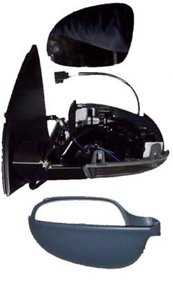 VOLKSWAGEN GOLF- 5- 04/09; KAPI AYNASI SOL ELEKTRİKLİ/ISITMALI/SİNYALLİ (GRİ KAPAKLI) (TW)