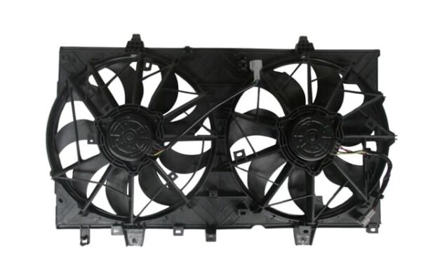 NISSAN X TRAIL- 13/16; RADYATÖR VE KLİMA FAN DAVLUMBAZI KOMPLE ÇİFTLİ (7+9 KANAT) (MOTORLU) (ORİS)