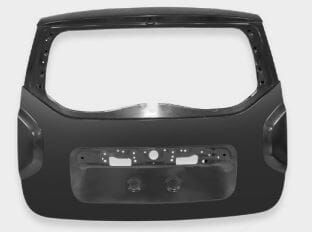 DACIA DUSTER- 10/17; ARKA BAGAJ KAPAĞI KOMPLE (TW)