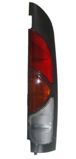 RENAULT KANGOO- 98/03; STOP LAMBASI SAĞ KIRMIZI/SARI/BEYAZ SİYAH ÇERÇEVELİ (YANA AÇILAN TİP) FAMELLA