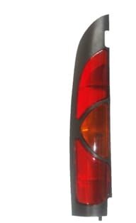 RENAULT KANGOO- 98/03; STOP LAMBASI SOL KIRMIZI/SARI SİYAH ÇERÇEVELİ (YANA AÇILAN TİP) (FAMELLA)