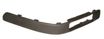 AUDI A80- 92/95; ÖN TAMPON BANDI SOL SİYAH (DELİKLİ)