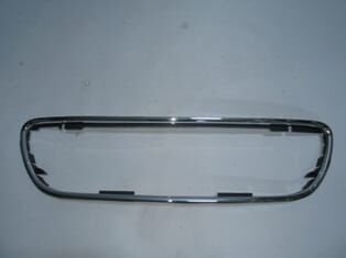 NISSAN MICRA- K13- 10/13; ÖN TAMPON PANJURU NİKELAJ ÇERÇEVESİ (TYG)