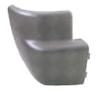 FORD TRANSIT- T12- 93/96; ARKA TAMPON UCU SOL GRİ (TW)