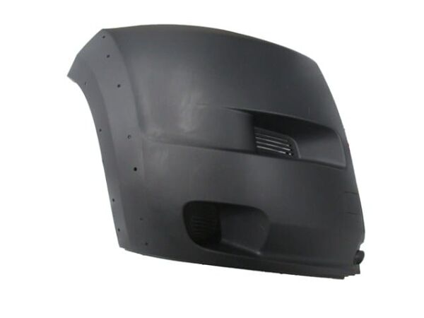 PEUGEOT BOXER- 07/13; ÖN TAMPON UCU SAĞ SİYAH (SİS DELİKSİZ/DODİK DELİKLİ)