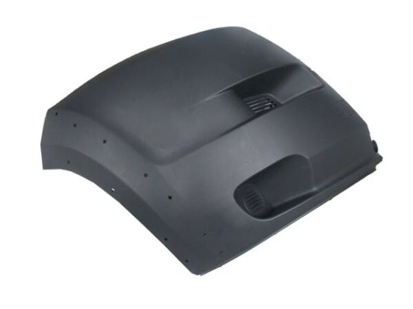 PEUGEOT BOXER- 07/13; ÖN TAMPON UCU SAĞ SİYAH (SİS DELİKSİZ/DODİK DELİKLİ)