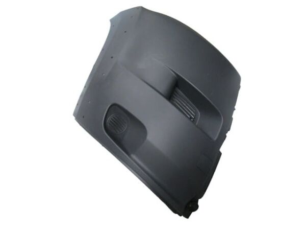 PEUGEOT BOXER- 07/13; ÖN TAMPON UCU SAĞ SİYAH (SİS DELİKSİZ/DODİK DELİKLİ)