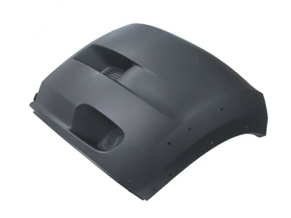 PEUGEOT BOXER- 07/13; ÖN TAMPON UCU SOL SİYAH (SİS DELİKSİZ/DODİK DELİKLİ)