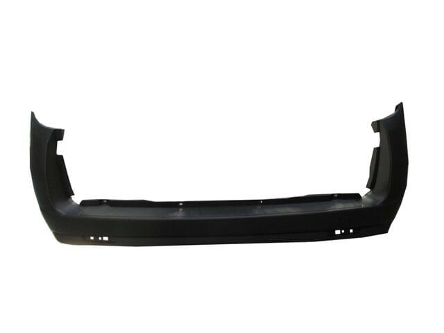 FIAT DOBLO- 11/15; ARKA TAMPON SİYAH ÇİFT KAPI (SENSÖR DELİKSİZ/REFLEKTÖR DELİKLİ) (İTALYA)