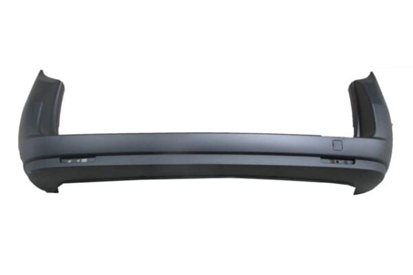 FIAT DOBLO- 11/15; ARKA TAMPON SİYAH TEK KAPI (SENSÖR DELİKSİZ/REFLEKTÖR DELİKLİ) (İTALYA)