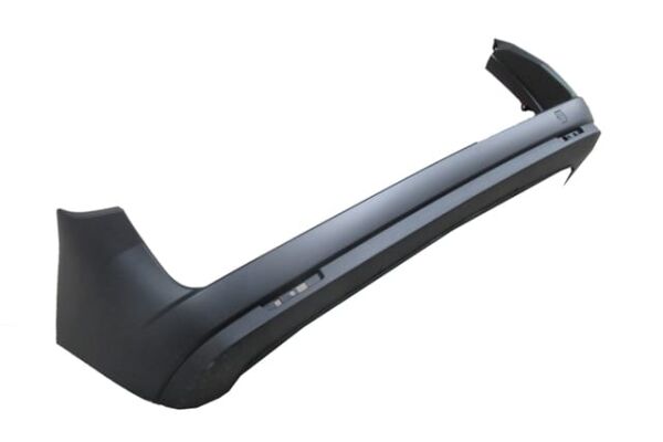 FIAT DOBLO- 11/15; ARKA TAMPON SİYAH TEK KAPI (SENSÖR DELİKSİZ/REFLEKTÖR DELİKLİ) (İTALYA)