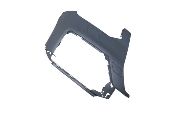 AUDI Q2- 16/20; ÖN TAMPON SAĞ ASTARLI GRİ (FAR YIKAMA/ÇEKİ DEMİRİ KAPAKLI)(SENSÖR DELİKSİZ) (TYG)