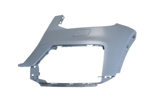 AUDI Q2- 16/20; ÖN TAMPON SOL ASTARLI GRİ (FAR YIKAMA KAPAKLI)(SENSÖR DELİKSİZ) (TYG)