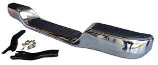 TOYOTA HILUX- PICK UP LN145- 02/05; ARKA TAMPON (NİKELAJLI ALTI OVAL BAĞLANTI BRAKETLERİ İLE)FPI