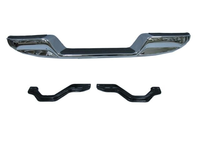 TOYOTA HILUX- PICK UP LN145- 02/05; ARKA TAMPON (NİKELAJLI ALTI BOMBELİ BAĞLANTI BRAKETLERİ İLE)FPI)