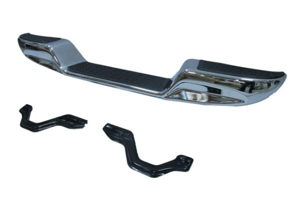 TOYOTA HILUX- PICK UP LN145- 02/05; ARKA TAMPON (NİKELAJLI ALTI BOMBELİ BAĞLANTI BRAKETLERİ İLE)FPI)