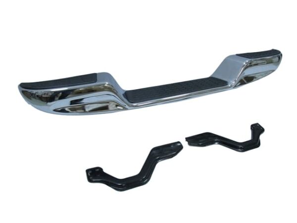 TOYOTA HILUX- PICK UP LN145- 02/05; ARKA TAMPON (NİKELAJLI ALTI BOMBELİ BAĞLANTI BRAKETLERİ İLE)FPI)