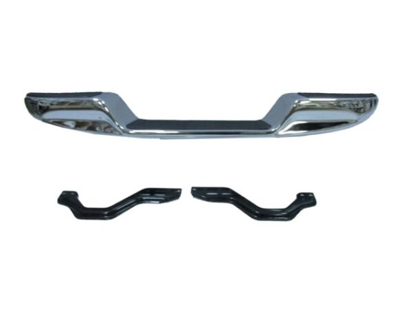 TOYOTA HILUX- PICK UP LN145- 02/05; ARKA TAMPON (NİKELAJLI ALTI BOMBELİ BAĞLANTI BRAKETLERİ İLE)FPI)