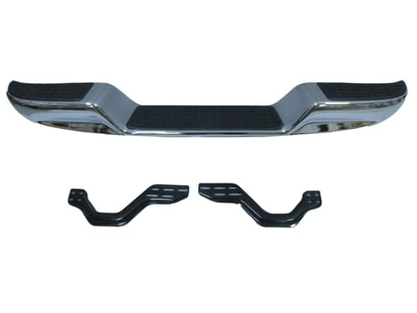 TOYOTA HILUX- PICK UP LN145- 02/05; ARKA TAMPON (NİKELAJLI ALTI BOMBELİ BAĞLANTI BRAKETLERİ İLE)FPI)