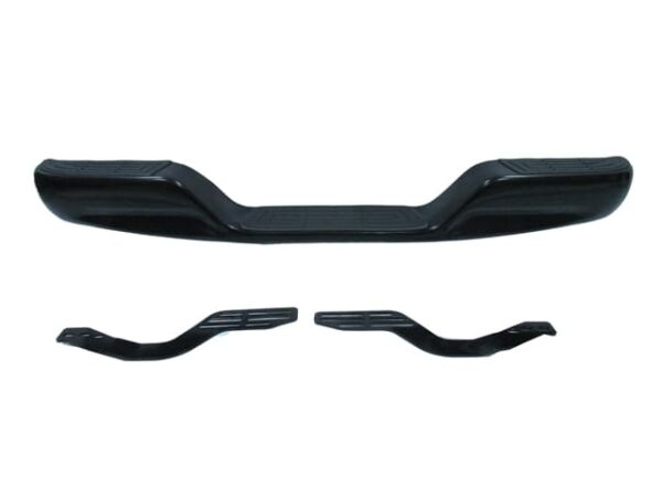 TOYOTA HILUX- PICK UP LN145- 02/05; ARKA TAMPON SİYAH (BAĞLANTI BRAKETLERİ İLE) (FPI)