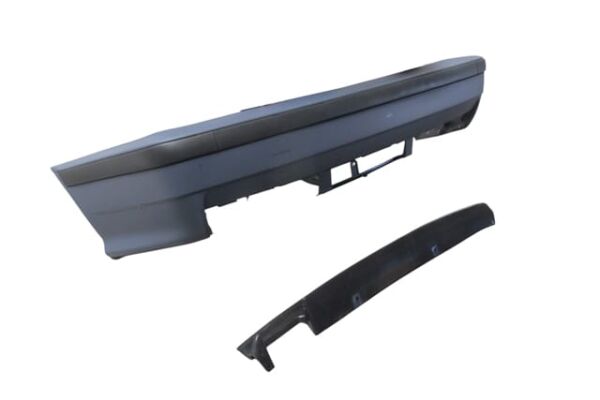 BMW 3 SERI- E36- 91/98; ARKA TAMPON KOMPLE ASTARLI(BANDLI/KARLIKLI/TEK EGZOS DELİKLİ) (M-TECH/M3)