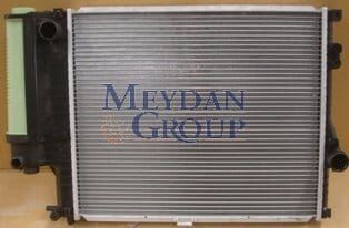 BMW 5 SERI- E39- 96/00; SU RADYATÖRÜ MANUEL (PLASTİK KAZAN) ALÜMİNYUM 2SIRA PETEK 52.5/44 (TOMSU