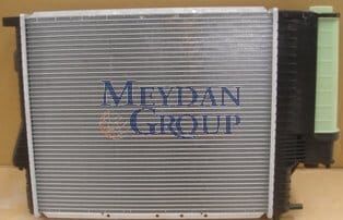 BMW 5 SERI- E39- 96/00; SU RADYATÖRÜ MANUEL (PLASTİK KAZAN) ALÜMİNYUM 2SIRA PETEK 52.5/44 (TOMSU
