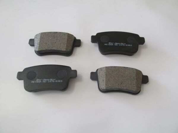 RENAULT KANGOO- 4- 14/21; ARKA FREN BALATASI (KABLOSUZ)(DİSK) (95,4X43,9X16)(BRAMAX)