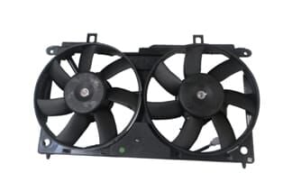 CITROEN SAXO- 00/03; RADYATÖR VE KLİMA DAVLUMBAZI ÇİFTLİ KOMPLE 1.4/1.5D/1.6İ (16VALF)(7+7 KANAT)(TW