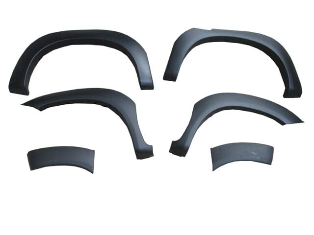 TOYOTA HILUX- PICK UP VIGO- 05/11; ÇAMURLUK AĞZI PLASTİĞİ VE TAMPON DODİK SETİ (6 PARÇA)(4X4)(TW