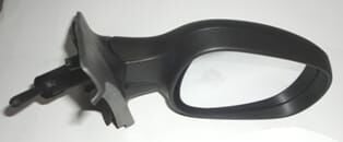 RENAULT CLIO- 2- SD/HB- 02/08; KAPI AYNASI SAĞ MANUEL SİYAH (TW)