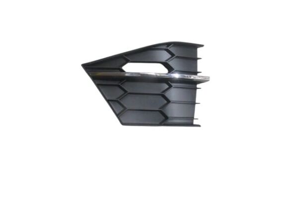 SKODA SUPERB- 15/18; ÖN TAMPON PANJURU SOL SİYAH (NİKELAJ ÇITALI)(TW)