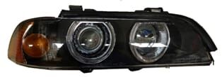 BMW 5 SERI- E39- 01/03; FAR LAMBASI SAĞ SARI SİNYALLİ/MERCEKLİ/ANGEL/ELEKTRİKLİ/MOTORSUZ (FAMELLA)