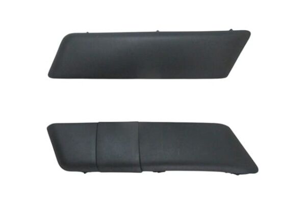 RENAULT MEGANE- 3- HB- 10/11; ÖN TAMPON BANDI SAĞ/SOL SET (2 PARÇA) SİYAH PÜTÜRLÜ TİP