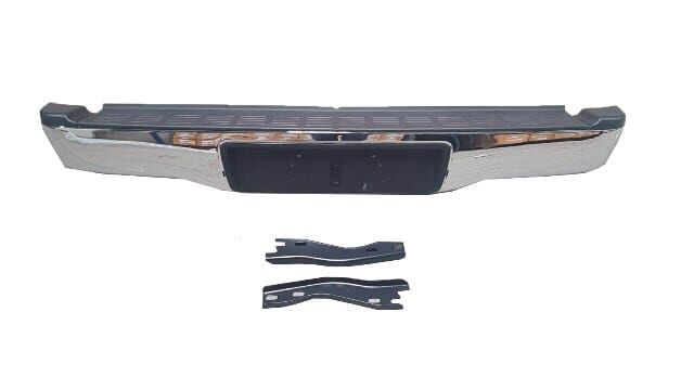 TOYOTA HILUX- PICK UP VIGO- 05/11; ARKA TAMPON (NİKELAJLI PLAKA TAKILAN TİP BAĞLANTI AYAKLI)FPI