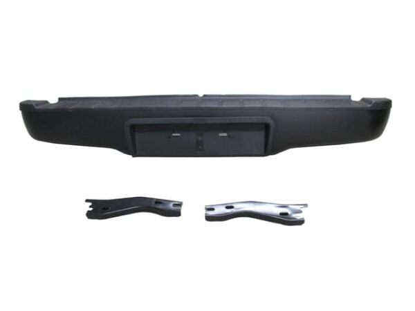 TOYOTA HILUX- PICK UP VIGO- 05/11; ARKA TAMPON SİYAH (PLAKA TAKILAN TİP) (BAĞLANTI AYAKLI)(TW)