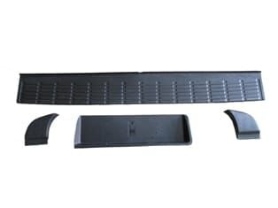 TOYOTA HILUX- PICK UP VIGO- 05/11; ARKA TAMPON ÜST PLASTİĞİ SET(4 PARÇA)(YAN SANAYİ TAMPON İÇİN)