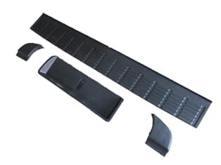 TOYOTA HILUX- PICK UP VIGO- 05/11; ARKA TAMPON ÜST PLASTİĞİ SET(4 PARÇA)(YAN SANAYİ TAMPON İÇİN)