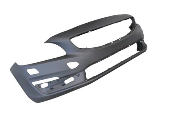 VOLVO S60- 13/18; ÖN TAMPON ASTARLI SİYAH/FAR YIKAMA DELİKLİ (TYG)