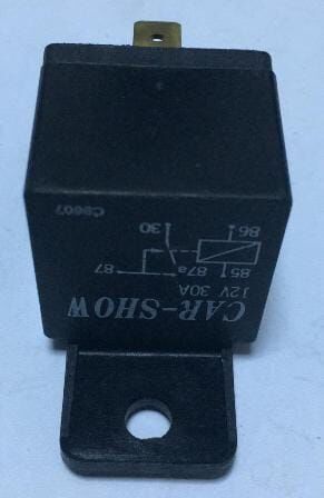 UNIVERSAL UNIVERSAL-; ROLE (5 UCLU) SİYAH 12V/30A TÜM JAPON/KORE ARAÇLARI İÇİN