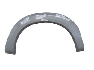 TOYOTA HILUX- PICK UP VIGO- 05/11; ARKA ÇAMURLUK AĞZI PLASTİĞİ SAĞ 4X4 SİYAH VE BEYAZ RENKLİ