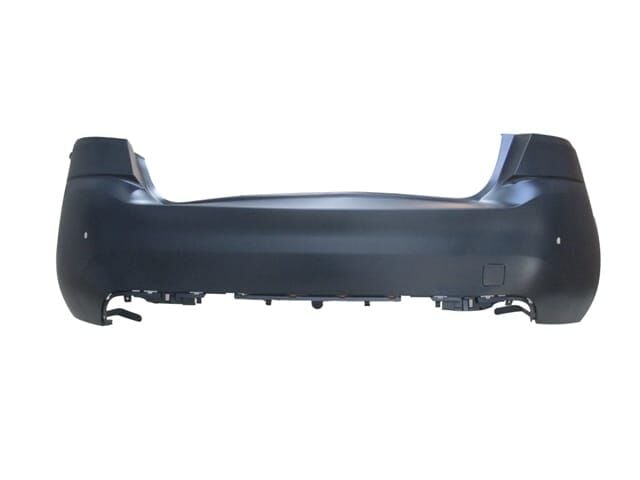 PEUGEOT 308- 14/17; ARKA TAMPON (ASTARLI SİYAH SENSÖR DELİKLİ/KARLIKSIZ (ALLURE/ACTIVE MODEL)TYG)