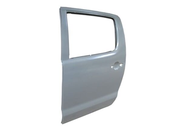 TOYOTA HILUX- PICK UP VIGO- 05/11; ARKA KAPI KOMPLE SOL GRİ BOYALI/ÇELİK BARLI(İCELİ)(YAN SANAYİ