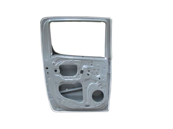 TOYOTA HILUX- PICK UP VIGO- 05/11; ARKA KAPI KOMPLE SOL GRİ BOYALI/ÇELİK BARLI(İCELİ)(YAN SANAYİ