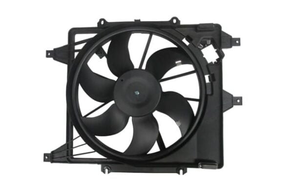 RENAULT KANGOO- 2- CLASSİC- 03/12; RADYATÖR FAN DAVLUMBAZI KOMPLE (KLİMALI/MOTORLU)(6 KANAT)(ORİS)