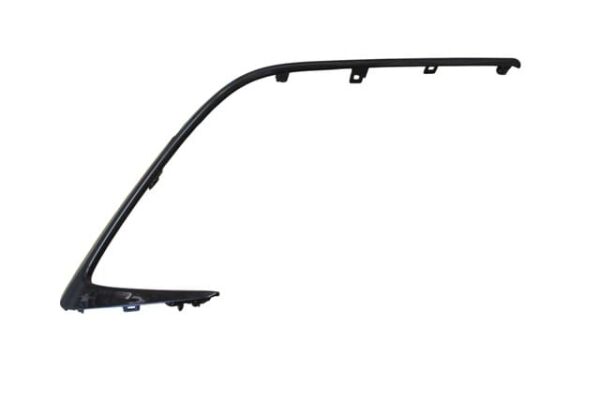 TOYOTA COROLLA- HB- 20/22; ÖN TAMPON PANJURU DIŞ ÇERÇEVE ÇITASI SAĞ SİYAH (TYG)