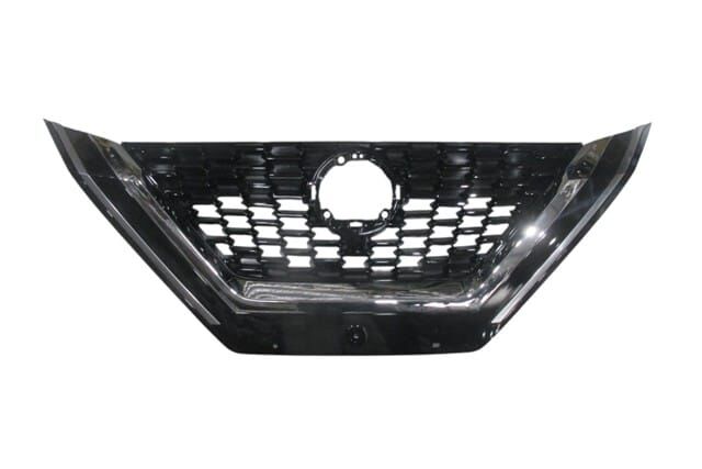 NISSAN QASHQAI- J12- 22/24; ÖN PANJUR SİYAH NİKELAJ ÇITALI KAMERA DELİKSİZ (TYG)